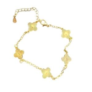 🔸17. NWOT Gold Plated Floral Bracelet